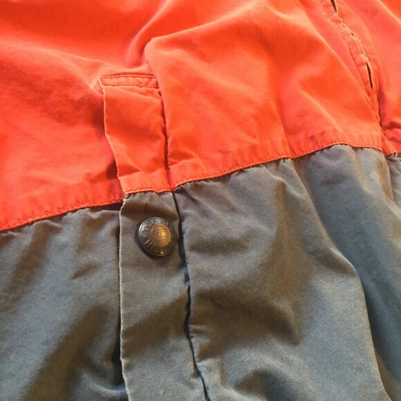 VTG Tommy Hilfiger Windbreaker Jacket XL Navy Red 90s Colorblock Sailing - Picture 5 of 16